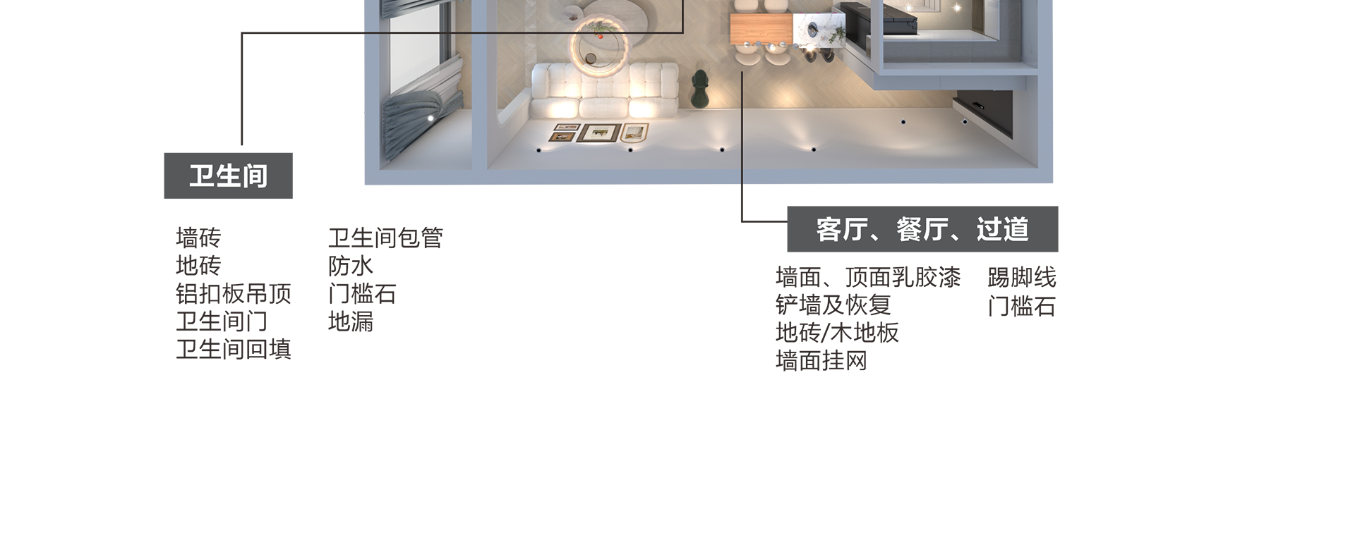 精装118项装修